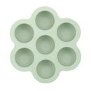PandaEar 3 Pack Baby Food Freezer Tray with Lids, Silicone Baby Food Storage Container for Homemade Baby Food, Fruit, Purees & Breastmilk (Pink/Green/Linen) by TinyTreasures Baby Boutique