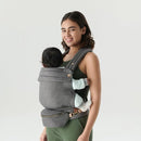 Ergonomic Baby Carrier for Newborns to Toddlers (7-35 lbs) with Adjustable Straps and Belt Bag – Comfortable, Versatile, and Stylish Babywearing Solution by TinyTreasures Baby Boutique