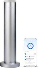 Wireless Essential Oil Diffuser: Smart Anti-Tip Aroma Diffuser with 3 Mist Modes, 1200 sq ft Coverage, Bluetooth Remote Control, Timer, Quiet Metal Body for Hotel Office Bedroom Large Home by CozyNest Decor