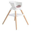 Joie Chai Multi-Mode Highchair - European Beech Wood, Convertible, 9+ Modes, Birth up to 60 lb. (Lola) by TinyTreasures Baby Boutique