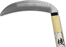 KAKURI Grass Sickle Garden Tool 7.6", Japanese Style Kama Weeding Sickle, Stainless Steel Blade by GreenHaven Gardens