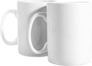 30oz Super Large Ceramic Coffee Mugs Large Handles Set of 2 (White) by CozyNest Decor