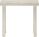 Plank+Beam Solid Wood Console Table, 36 Inch, Sofa Table, Narrow Entryway Table for Hallway, Behind The Couch, Living Room, Foyer, Easy Assembly, Coastal White by CozyNest Decor