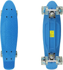 Skateboards Complete 22 Inch Mini Cruiser Retro Skateboard for Kids Boys Youths Beginners by TinyTreasures Baby Boutique
