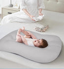 Baby Lounger for Newborn 0-18 Months, Bionic Design Infant Floor Seats & Loungers for Home and Travel, Soft Organic Cotton Baby Lounger, Newborn Babies Shower Gifts by TinyTreasures Baby Boutique