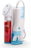 Willo Fully Automatic Kids U-Shaped Electric Toothbrush - 2 Brushing Timers, Deep-Cleans, Consistent Results, Eliminates Brushing Mistakes - Berry Splash (Small - Kids Ages 5-7 Years) by TinyTreasures Baby Boutique