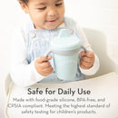 Bella Tunno Sippy Cup, Silicone Training Cup with Transition Handles for Infants, Toddlers & Kids, Babies 6-12 Months & Toddlers 1-3 Years, Boys & Girls, Oops I Dropped It Again, 8 oz by TinyTreasures Baby Boutique