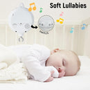 Montessori Mobile Baby for Crib,Black and White Baby Crib Mobile with Music for Boys & Girls,High Contrast Hanging Crib Toys, Newborn Visual Stimulation to Engage by TinyTreasures Baby Boutique