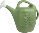 PMU 2 Gallon Watering Can - Garden Watering Can for Indoor & Outdoor Plants - Plastic Water Can with Detachable Sprinkler Head - Large Water Pot, Made in USA - Sage Green Pkg/1 by GreenHaven Gardens