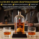 Golfer Decanter Whiskey Decanter Golf Gifts For Both Men Women Golf Accessories Golf by The Wine Savant