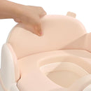 Bebamour Potty Training Toilet 3 in 1 Multi-Functional Potty Seat Detachable Baby Potty Step Stool Anti-Slip Stable Potty Training Toilet with 100 Pack Trash Bags (Pink) by TinyTreasures Baby Boutique