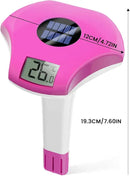BALDR Pool Thermometer Floating Easy Read, IPX8 Waterproof, Solar Powered Digital Pool Thermometer with LCD Screen,Suitable for Swimming Pool/Hot Tub/Hot Spring/Aquarium (Purple) by GreenHaven Gardens