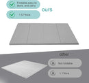 MeMoreCool Kids Floor Futon Mattress Large 6x4 FT, Thicken Foam Tatami Mattress for Children Play Area, Foldable Sleeping Pad Crawling Tatami Mat for Playroom by TinyTreasures Baby Boutique