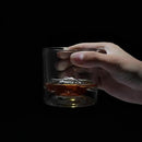Yosemite Heavy Crystal Whiskey Glasses Gift Set of 2, Thick Freezable Bourbon Glass 1lb Each, Premium Whiskey Gifts for Men, Frozen Crystal Chills Cocktails, 10 oz by CozyNest Decor