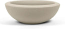 ARBORA 21" Santorini Bowl Polyresin Indoor and Outdoor Planter with Classic Cream Finish - Durable, Weatherproof, Lightweight, Large Plant Pot for Patio, Garden, Deck, Entryway by GreenHaven Gardens
