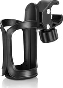 Accmor Stroller Cup Holder, Universal Cup Holder for Uppababy, Nuna, Doona Strollers, 360 ° Rotatable Bottle Holder for Stroller, Bike, Wheelchair, Walker, Scooter by TinyTreasures Baby Boutique