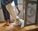 Joseph Joseph Tota 90 liter/23.8 gallon Laundry Hamper Separation Basket with lid, 2 Removable Washing Bags with Handles - Ecru by CozyNest Decor