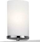 Kichler Crosby 31" 4 Light Vanity Light Satin Etched Cased Opal Chrome by CozyNest Decor