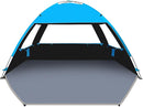 Venustas Beach Tent Sun Shelter for 3/4-5/6-7/8-10 Person, UPF 50+ UV Protection Beach Canopy, Lightweight and Easy Setup Cabana, Portable Shade Tent by TinyTreasures Baby Boutique