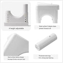 Adjustable Height Toilet Stool, Removable Toilet Step, Attachable Potty Stool, Portable Squat Stool, Bathroom Non-Slip Toilet Auxiliary Step Stool - Family Health Gift (2) by TinyTreasures Baby Boutique