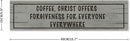 Generic Wood Sign Coffee Offers Forgiveness for Everyone Everywhere Rustic Wooden Hanging Sign Home Farmhouse Kitchen Wall Decor 16 x 6 Inch by CozyNest Decor