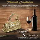 Cheetah Wine Clutch by TinyTreasures Baby Boutique