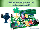 Snap Circuits Green Energy Electronics Exploration Kit | Over 125 Exciting STEM Projects | Full Color Project Manual | 45+ Snap Circuits Parts | STEM Educational Toys for Kids 8+ by TinyTreasures Baby Boutique