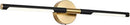 BONLICHT Bathroom Light Fixtures Over Mirror 24 Inch, 12W 350°Rotatable Dimmable 2700-5500K LED Wall Vanity Light Bar Black and Brushed Brass Modern Bathroom Vanity Lights picture and display lighting by CozyNest Decor