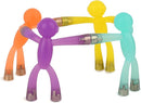 Magnetic Men, Whimsical and Colorful Humanoid Magnetic People Toys, 4pcs, Synthetic Resin by TinyTreasures Baby Boutique