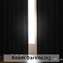 Joydeco 72 Inch Blackout Curtains for Bedroom, Thermal Insulated Black Out Curtains, Room Darkening Drapes for Living Room Window Rod Pocket Back Tab (W52 x L72 Inch, Red) by TinyTreasures Baby Boutique