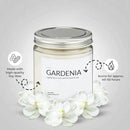 1OAK Soy Wax Scented Candles (Gardenia) - Long Burning Premium Hand-Poured (7oz.) by CozyNest Decor