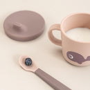Done by Deer Foodie Spout & Snack Cup Wally Powder – Spill-Proof Toddler Cup for Snacks and Drinks – Travel-Friendly, Easy to Clean, Perfect for 6-Month-Olds by TinyTreasures Baby Boutique