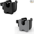 Accmor Stroller Cup Holder with Phone Holder, Bike Cup Holder, Universal Cup Holder for Uppababy Nuna Doona Strollers, 2-in-1 Cup Phone Holder for Stroller, Bike, Wheelchair, Walker, Scooter by TinyTreasures Baby Boutique