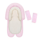 COOLBEBE New Babybody Support & Strap Covers Set for Newborn Infant Toddler- Extra Soft Stroller Cushion Pads Car Seat Insert, Perfect for Carseats, Strollers, Swings, Pink by TinyTreasures Baby Boutique