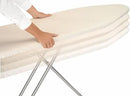 Brabantia Size B Ironing Board (49x15 in) 7 Height Options, Adjustable Steam Iron Rest Holder (Ecru) Non-Slip Feet, Anti-Collapse Child Locks by CozyNest Decor