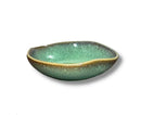 Ceramic Decorative Bowl with Green Glaze, 8'' Small Candy Bowl, Key Dish for Entryway Table, Home Decor Accent, Trinket Tray Holder for Nightstand Ring Gift (8'' Green) by CozyNest Decor