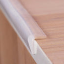 Edge Protector 100% Silicone, Baby Proofing Corners Clear Guards, Pre-Tape Adhesive Soft for Kids Safety, Child Table Cabinets Furniture Bumper (2/5x2/5 in, 6 FT) by TinyTreasures Baby Boutique