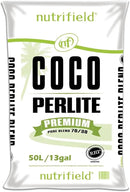 Coco Coir Perlite Mix Potting Soil - 70/30 Blend - Pre Buffered Plant Soil with Calcium, Organic Coconut Coir & Perlite for Plants - Garden Soil for Hydroponic, Indoor & Outdoor Gardening by GreenHaven Gardens