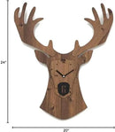 Stephanie Imports Modern Minimalist Reindeer Light Wall Clock by CozyNest Decor
