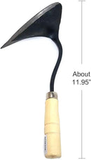 SERENITA Lawn Grass Edger Hoe Garden Tool Weeding Tools for Garden. Homi Korean Plow Easy Digger with Blade. Less Effort Easy Farming Tool 2pcs by GreenHaven Gardens