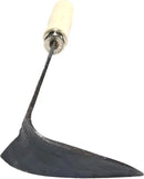 Korean Gardening Tool ho-mi Hand Plow Hoe Spade, Trowel, Weeder, and More! an Excellent Tool for use in Any Vegetable or Flower Garden 12.40 Inches (Round Triangle) by GreenHaven Gardens