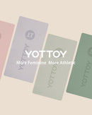 YOTTOY Yoga Mat, 72"x 32"x1/3" Extra Wide Non-Slip Exercise Fitness Yoga Mats,Eco-Friendly TPE Exercise Mats for Women Men Home Workout with Strap Bag by TinyTreasures Baby Boutique