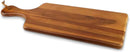 AIDEA Acacia Wood Cutting Board with Handle, Wooden Cheese Board Charcuterie Boards for Bread, Meat, Fruits, Cheese and Serving, Food Serving Tray for Kitchen, 17 x 6 inch by CozyNest Decor