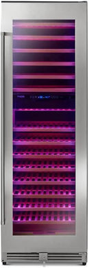 THOR Kitchen Freestanding 24-Inch Dual Zone Wine Cooler in Stainless Steel - Model TWC2403DI by CozyNest Decor