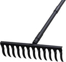 Pragmatist Bow Rake Heavy Duty 60" Metal Head Garden Rake with Adjustable Stainless Steel Handle Garden Tool for Loosening Soil Leveling Mulch Gathering Leaf by GreenHaven Gardens
