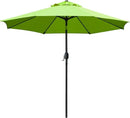 Sunnyglade 9' Patio Umbrella Outdoor Table Umbrella with 8 Sturdy Ribs (Grass Green) by GreenHaven Gardens
