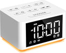 【3 in 1】 Sound Machine Dual Alarm Clock Night Light White Noise Machine 27 Sleeping Sounds for Adults Kids Precise 32 Level Volume Sleep Timer Memory Function Digital Clock with 30 Wake Up Sounds by TinyTreasures Baby Boutique