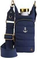 WanderFull® Original HydroBag® Collection, Water Bottle Holder w/Strap & Phone Pocket, Hands-Free Crossbody Water Bottle Bag by TinyTreasures Baby Boutique