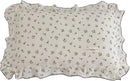 BuLuTu Cotton Muslin Kids Toddler Pillowcase with Cute Rose Flowers Super Soft Standard Nursery Pillowcase for Boys,Girls,Bedding Decor Machine Washable, Durable Pillowcase,1 Piece by TinyTreasures Baby Boutique