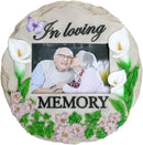 Spoontiques - Garden Décor - In Loving Memory Stepping Stone - Decorative Stone for Garden by CozyNest Decor